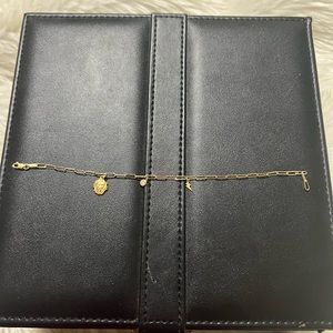 Solid 14K yellow gold Charm Bracelet